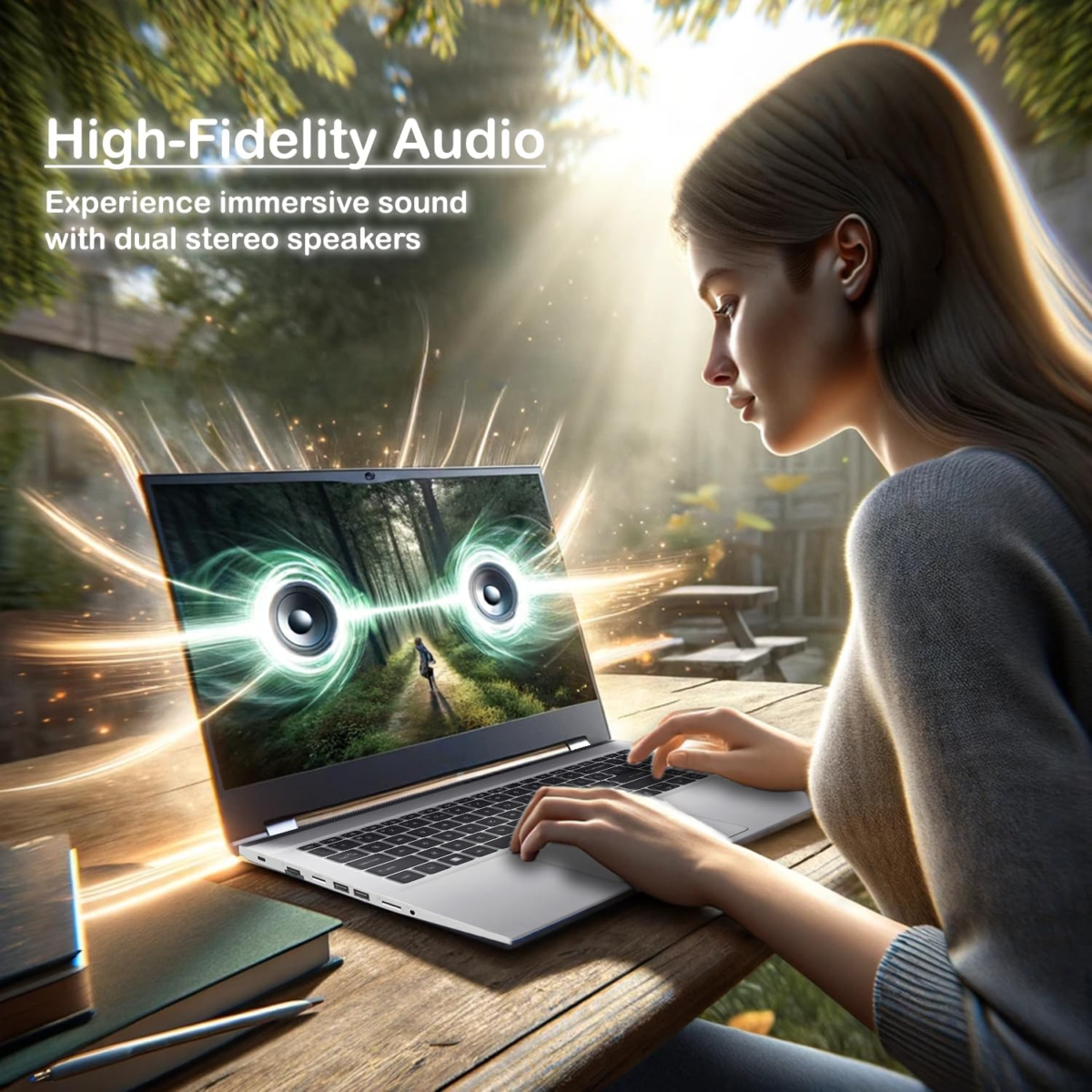 Aspire Premium Laptop | 15.6" FHD Display | AMD Ryzen 5 5500U (Beats I7-1250U) | 16GB RAM | 1TB SSD | Long Battery Life | Sleek Design | Ethernet Port | Windows 11 Pro | W/Wowpc Bundle - Image 7