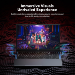Gaming Laptop AMD Ryzen 7 5825U Laptop 16GB DDR4 (2 * 8GB, Dual Channel) 512GB M.2 2280 Nvme SSD Windows Laptop 16.1-Inch IPS WIFI6 Mini Laptop - Image 7
