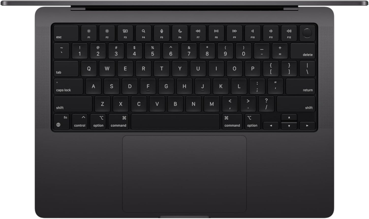 2024 Macbook Pro Laptop with M4 Pro, 12‑Core CPU, 16‑Core GPU: Built for  Intelligence, 14.2-Inch Liquid Retina XDR Display, 24GB Unified Memory, 512GB SSD Storage; Space Black - Image 2