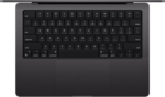 2024 Macbook Pro Laptop with M4 Pro, 12‑Core CPU, 16‑Core GPU: Built for  Intelligence, 14.2-Inch Liquid Retina XDR Display, 24GB Unified Memory, 512GB SSD Storage; Space Black - Image 2