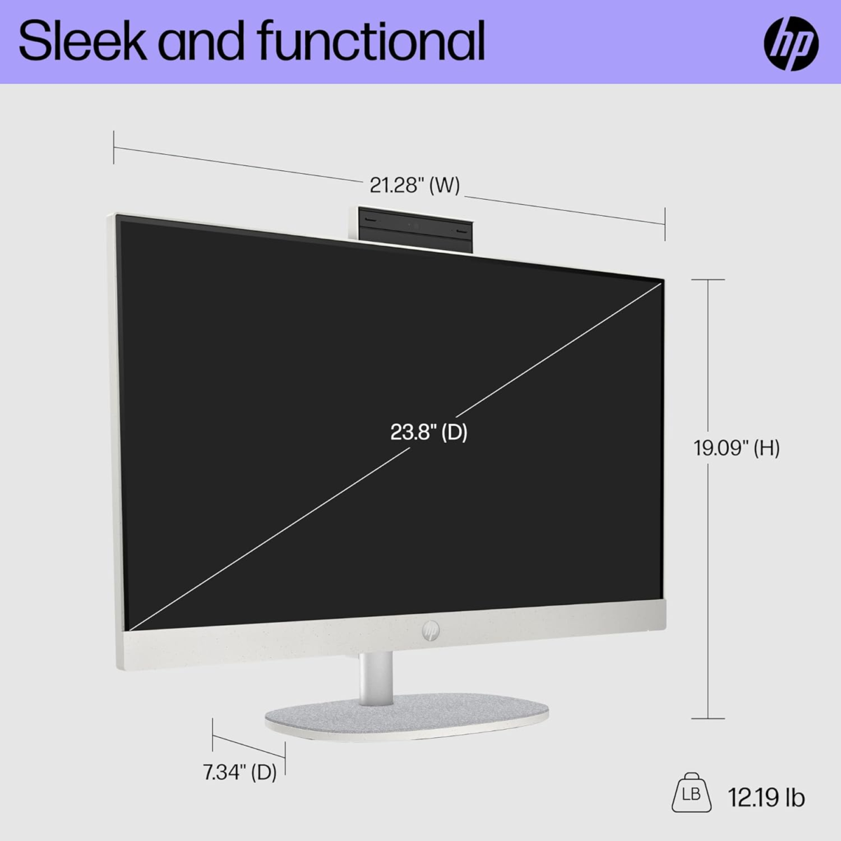23.8 Inch All-In-One Desktop PC, FHD Display, Intel Core I3-N300, 8 GB RAM, 512 GB SSD, Intel UHD Graphics, Windows 11 Home, 24-Cr0042 (2023) - Image 5