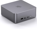 Mini PC Eqi12, Intel Core 1220P(Max 4.4Ghz 10C/12T), 24GB LPDDR5 5200Mhz 500GB Pcle4.0 SSD Mini Computers,Dual Lan/Wifi6/Bt5.2,Dual 4K Display,Built-In Power Supply Office Mini PC