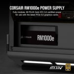 Rm1000E (2023) Fully Modular Low-Noise Power Supply - ATX 3.0 & Pcie 5.0 Compliant - 105°C-Rated Capacitors - 80 plus Gold Efficiency - Modern Standby Support - Black - Image 2