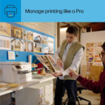 Officejet Pro 9730E Wide Format Wireless All-In-One Color Inkjet Printer, Print, Scan, Copy, ADF, Duplex Printing Best-For-Office, 3 Months of Ink Included (537P6A) - Image 14