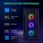 Shadow Gaming PC Desktop – Intel Core I7 13700F 2.1 Ghz, NVIDIA RTX 4060, 1TB NVME SSD, 16GB DDR4 RAM 3200, 600W Gold PSU, 360Mm AIO, 11AC Wi-Fi, Windows 11 Home 64-Bit,Black - Image 3