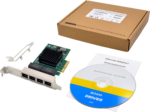 Quad-Port Pcie Gigabit Ethernet Server Adapter with Netxtreme® BCM5719 Chipset PCI Express 1000M Network LAN Card for Windows Server Linux Ubuntu Vmware (BCM5719-4P) - Image 8
