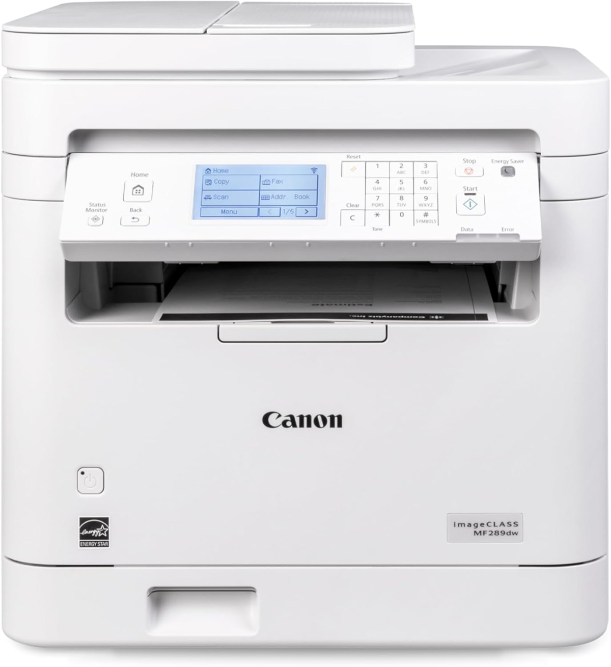 Imageclass Mf289Dw - Wireless Monochrome Laser Printer, All-In-One Print, Copy, Scan, Fax with Auto Document Feeder, 1 Year Limited Warranty, White - Image 1
