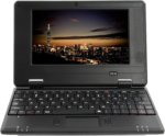 7 Inch Portable Mini Computer Laptop PC Netbook for Kids Android 12 Quad Core 32GB Wifi Built in Camera Netflix Youtube Flash Player (Black) - Image 3