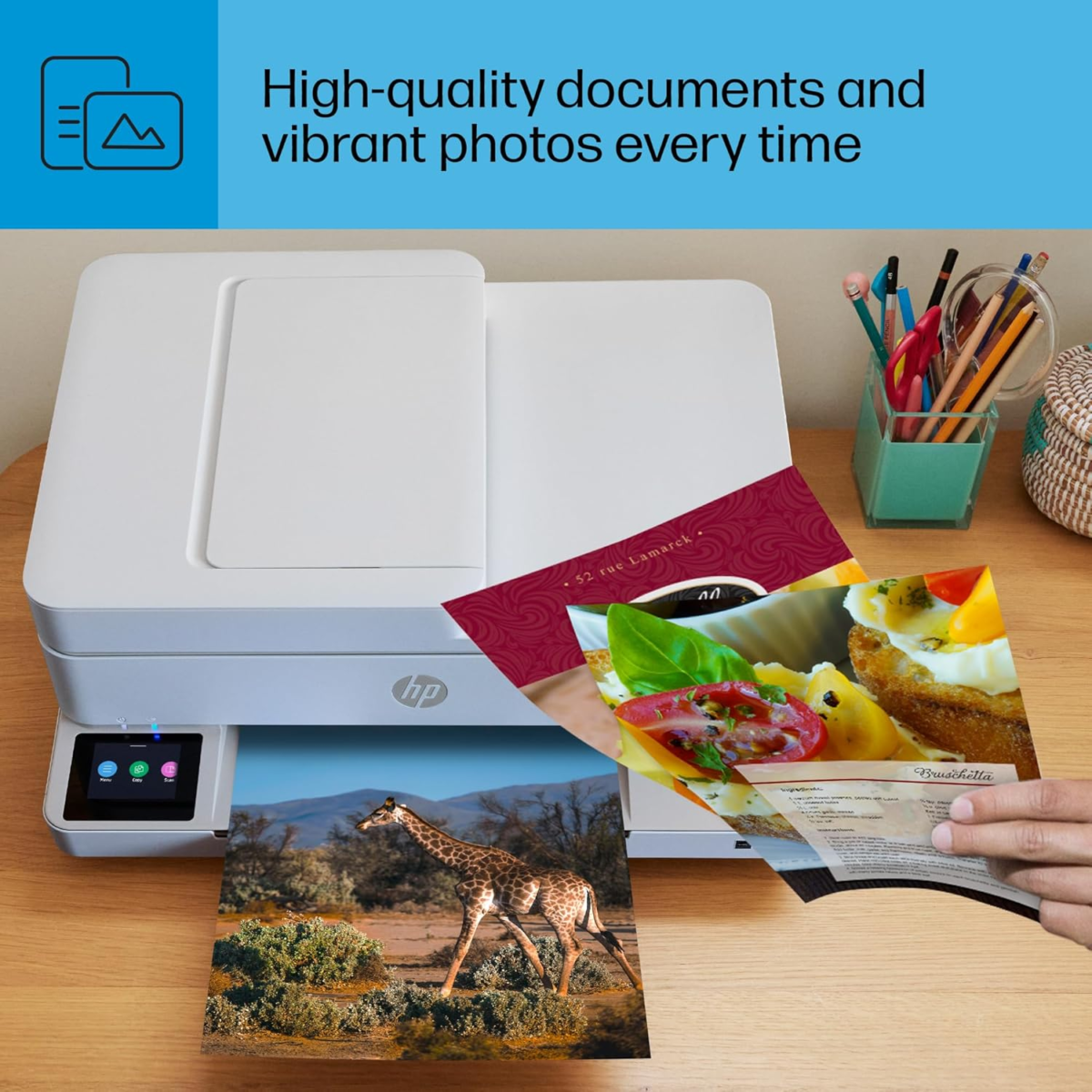 Envy 6555E Wireless All-In-One Color Inkjet Printer, Print, Scan, Copy, Duplex Printing Best-For-Home, 3 Months of Ink Included (714N5A) - Image 11
