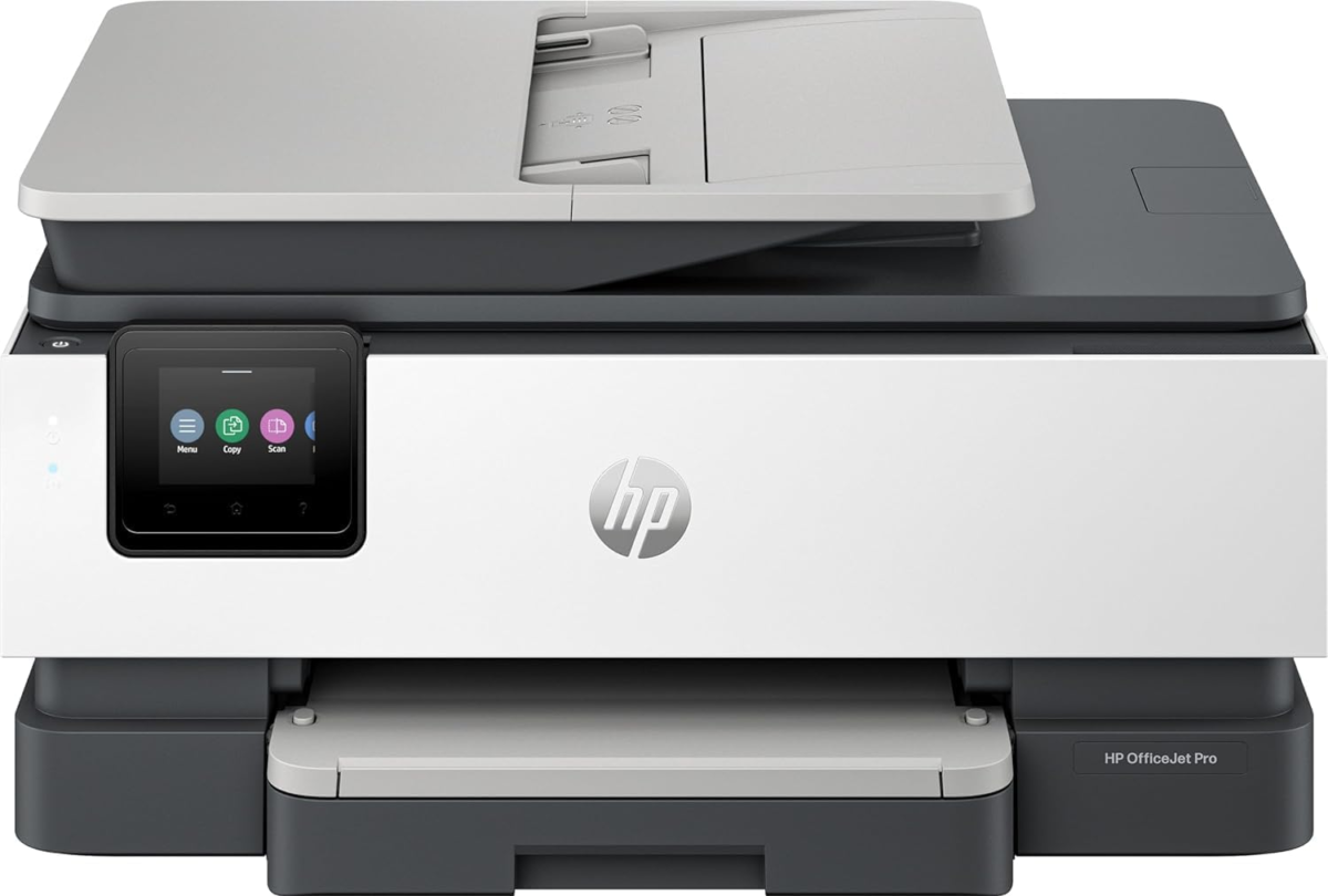 Officejet Pro 8139E Wireless All-In-One Color Inkjet Printer, Print, Scan, Copy, Fax, ADF, Duplex Printing Best-For-Home Office, 1 Year of Instant Ink Included - Image 1