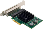 Quad-Port Pcie Gigabit Ethernet Server Adapter with Netxtreme® BCM5719 Chipset PCI Express 1000M Network LAN Card for Windows Server Linux Ubuntu Vmware (BCM5719-4P) - Image 4