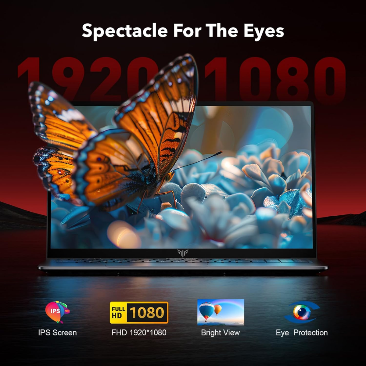 Gaming Laptop AMD Ryzen 7 5825U Laptop 16GB DDR4 (2 * 8GB, Dual Channel) 512GB M.2 2280 Nvme SSD Windows Laptop 16.1-Inch IPS WIFI6 Mini Laptop - Image 3