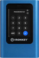 Ironkey Vault Privacy 80 960GB External SSD | FIPS 197 | XTS-AES 256GB Encrypted | Touch Screen PIN | Secure Data Protection | IKVP80ES/960G