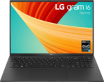 Gram 16” Lightweight Laptop, Intel 13Th Gen Core I7 Evo Platform, Windows 11 Home, 32GB RAM, 2TB SSD, Black