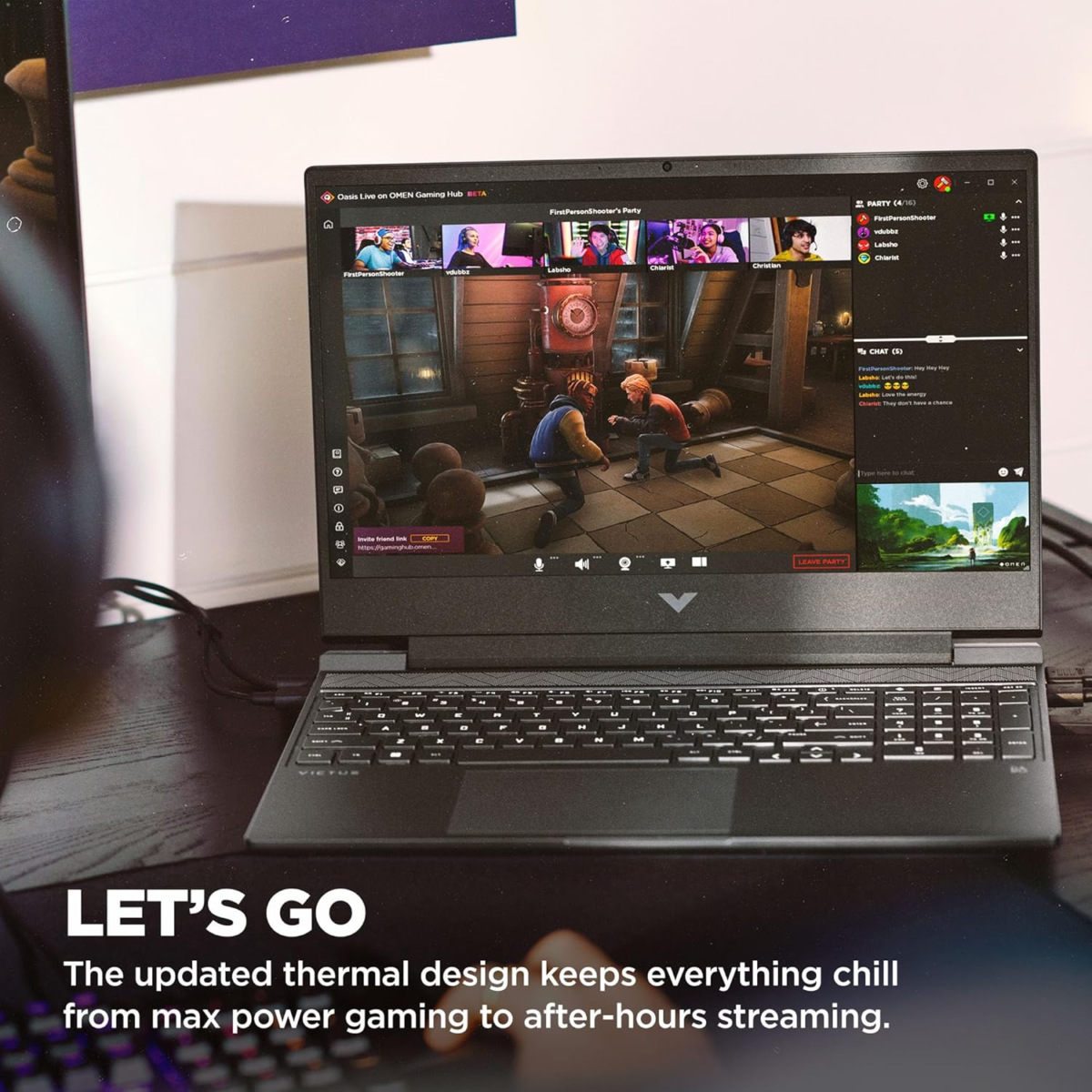 Victus 15.6 Inch Laptop, FHD 144Hz Display, Intel Core I5-12450H, 8 GB RAM, 512 GB SSD, NVIDIA Geforce RTX 2050 GPU (4 GB Dedicated), Windows 11 Home, 15-Fa1029Nr (2024) - Image 7