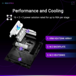 ROG Strix X870-A Gaming Wifi AMD AM5 X870 ATX Motherboard 16+2+2 Power Stages, Dynamic OC Switcher, Core Flex, DDR5 AEMP, Wifi 7, 4X M.2, Pcie® 5.0, Q-Release Slim, USB4®, AI Ocing & Networking - Image 3