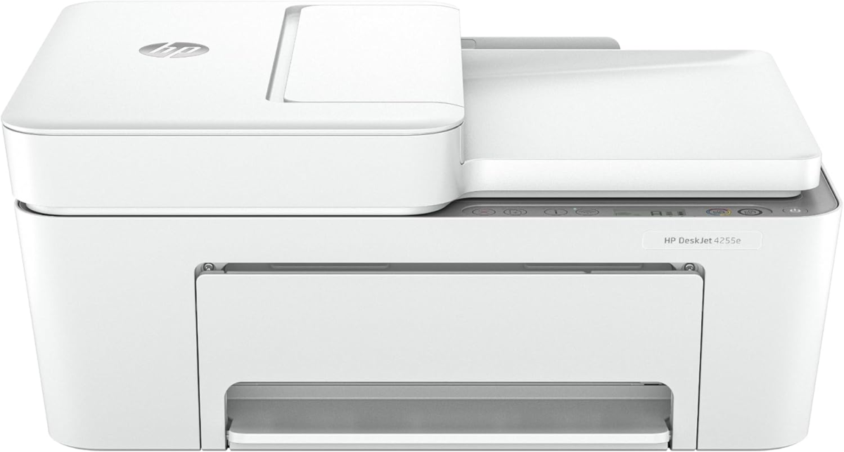 Deskjet 4255E Wireless All-In-One Color Inkjet Printer, Scanner, Copier, Best-For-Home, 3 Months of Ink Included (588S6A) - Image 1