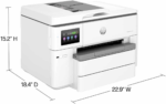 Officejet Pro 9730E Wide Format Wireless All-In-One Color Inkjet Printer, Print, Scan, Copy, ADF, Duplex Printing Best-For-Office, 3 Months of Ink Included (537P6A) - Image 5